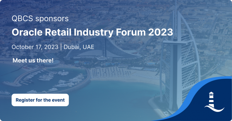 QBCS Sponsors Oracle Retail Industry Forum 2023 Dubai